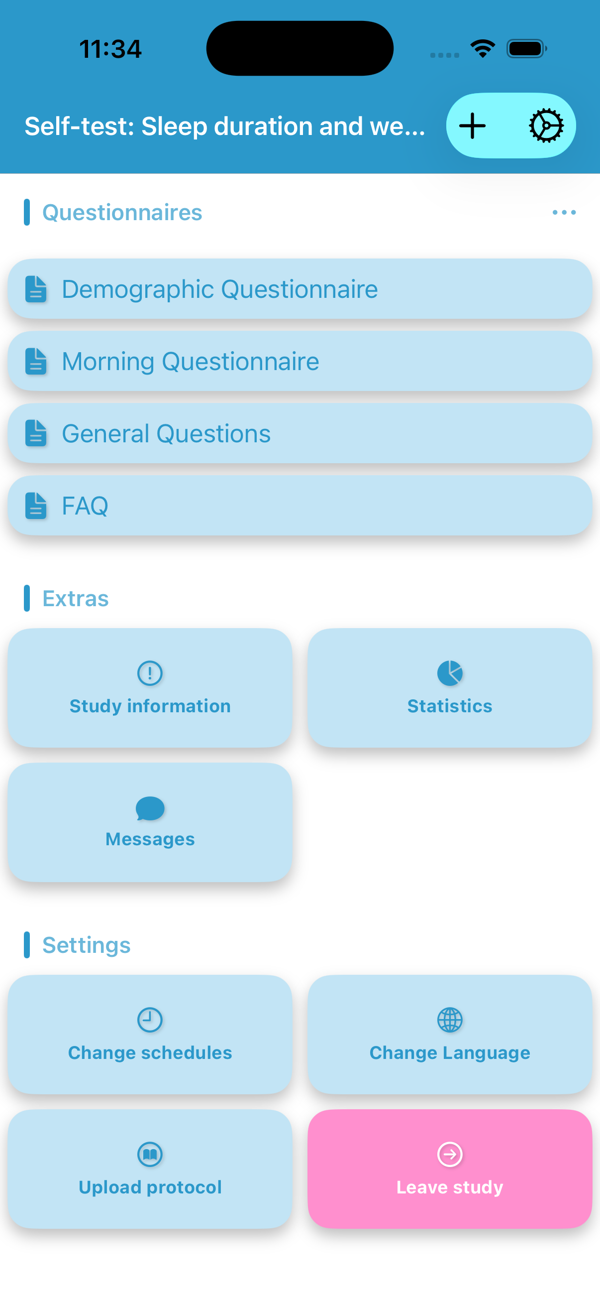 New design on iOS in light mode